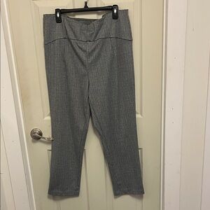 Gray Women's Pants Zac and Rachel XL pull on
